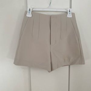 Beige shorts